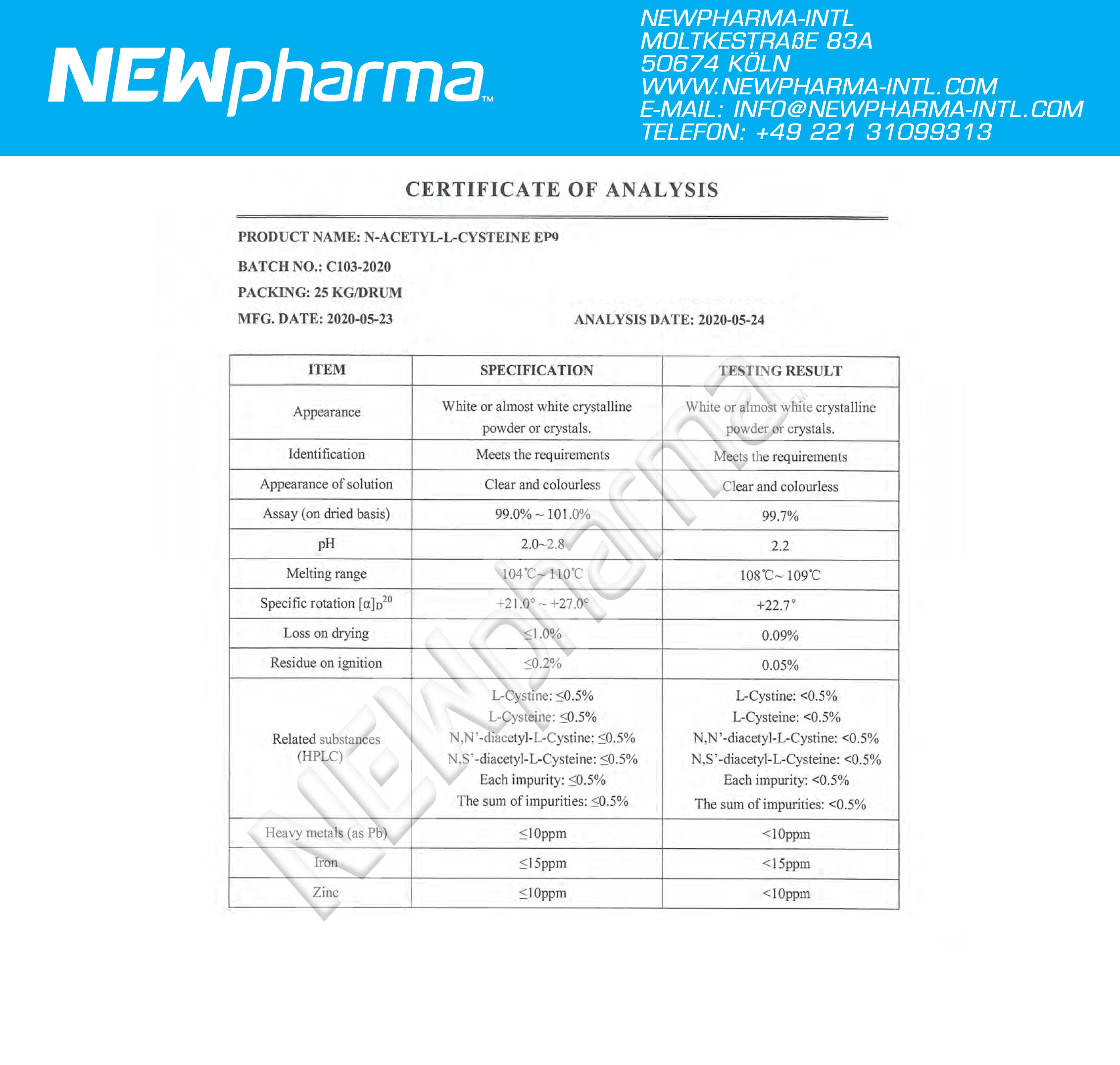 NEWPHARMA-LN-ACETYL-Cysteine-1